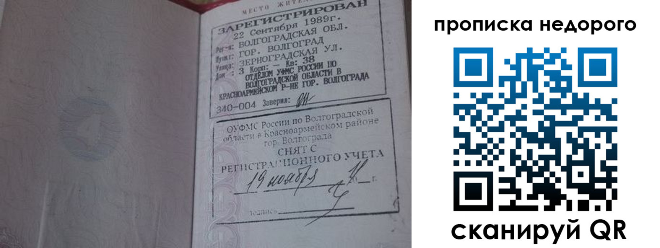 прописка гарантия в Щучье